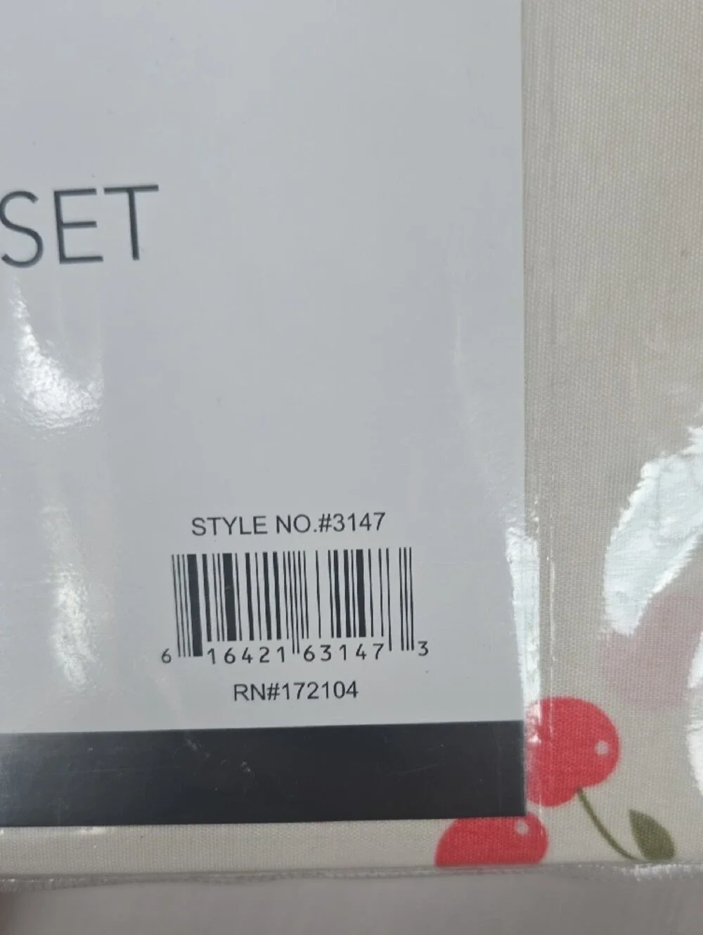 Cherdy Twin Sheet Set 1800 - Cream
